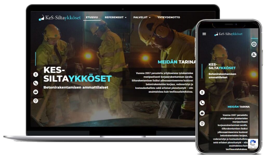 KeS-siltaykköset - uusi WordPress-verkkosivusto