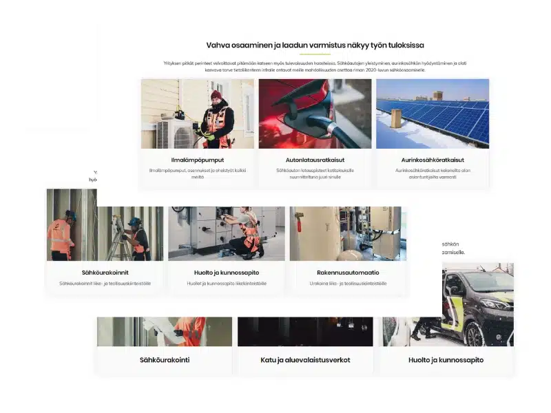 Sähkö-Äijät uudisti verkkosivustonsa Artion toimesta